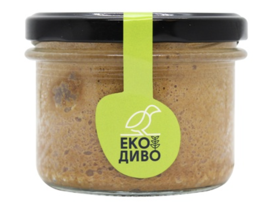 Паштет перепелинний яблучне конфі скло 180г